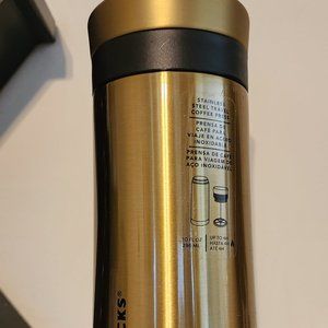 New Starbucks Mexico Gold Coffee Press